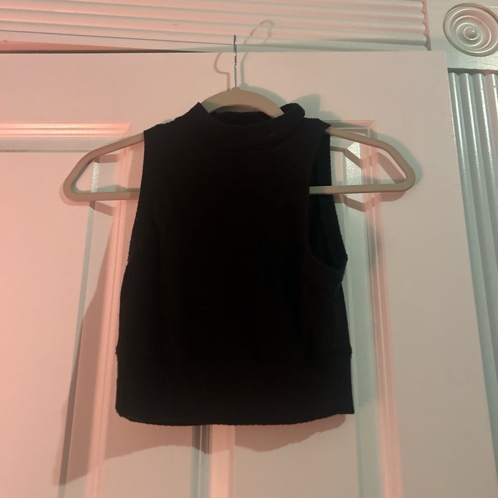 Abercrombie & Fitch Black Tank Top
